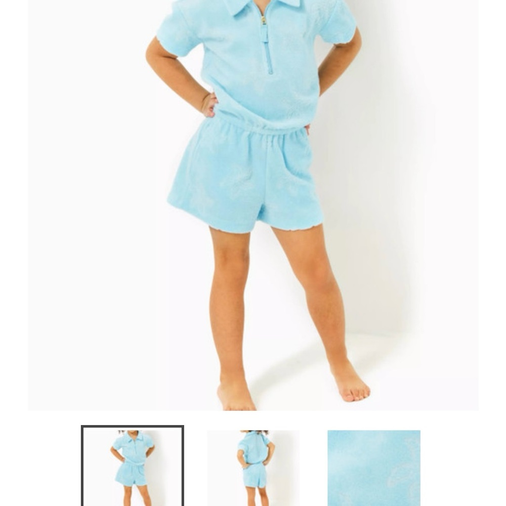 Lilly Pulitzer Katerini cover up romper